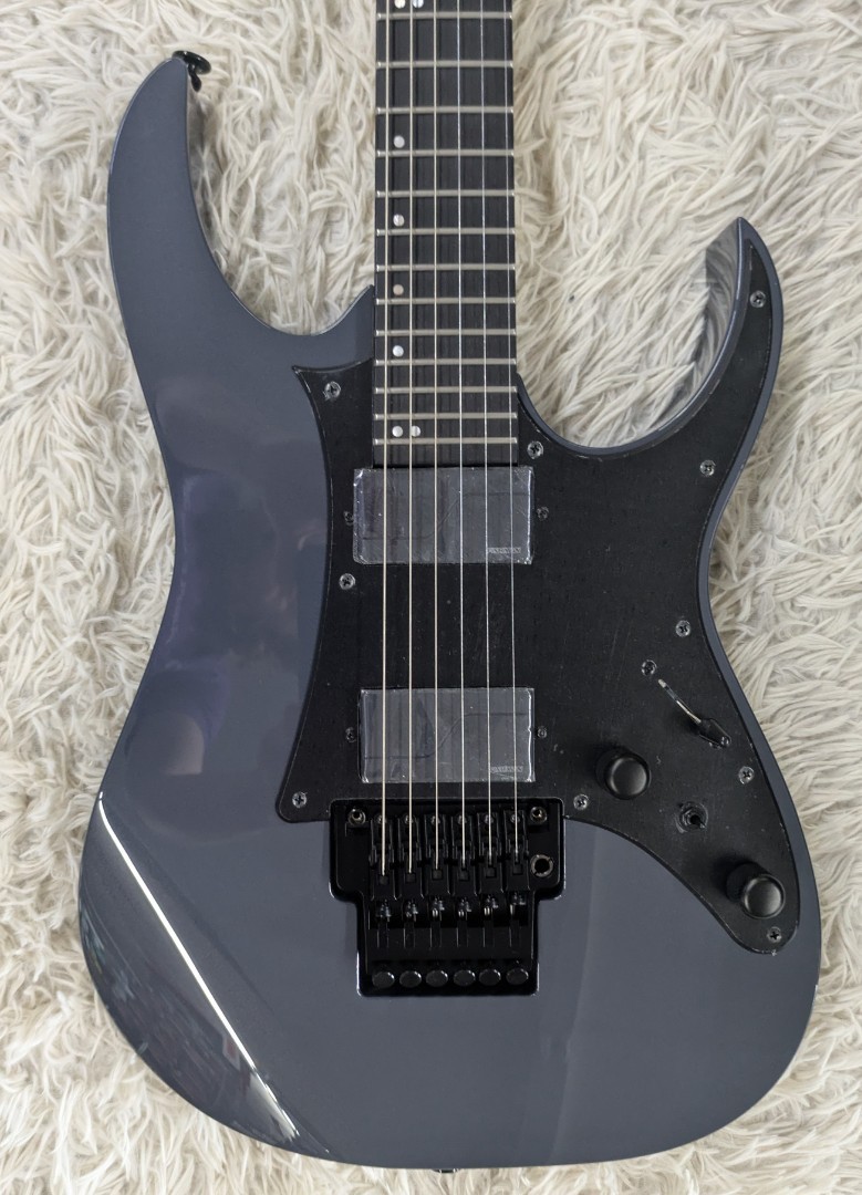 Ibanez RG Prestige Series Electric Guitar w/Case, Gray Metallic, RGR5130GRM