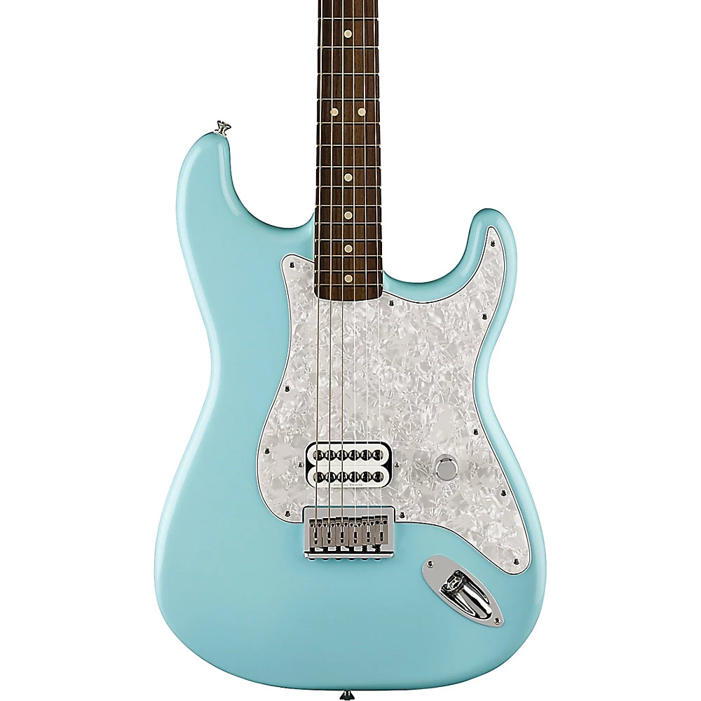 Fender Tom DeLonge Stratocaster Guitar Invader SH8 Pickup Daphne Blue 1978838 OB