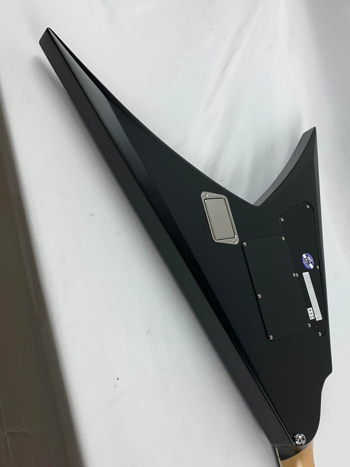 ESP E-II Alexi Laiho Signature Ripped Purple Fade Satin with Pinstripes B-Stock