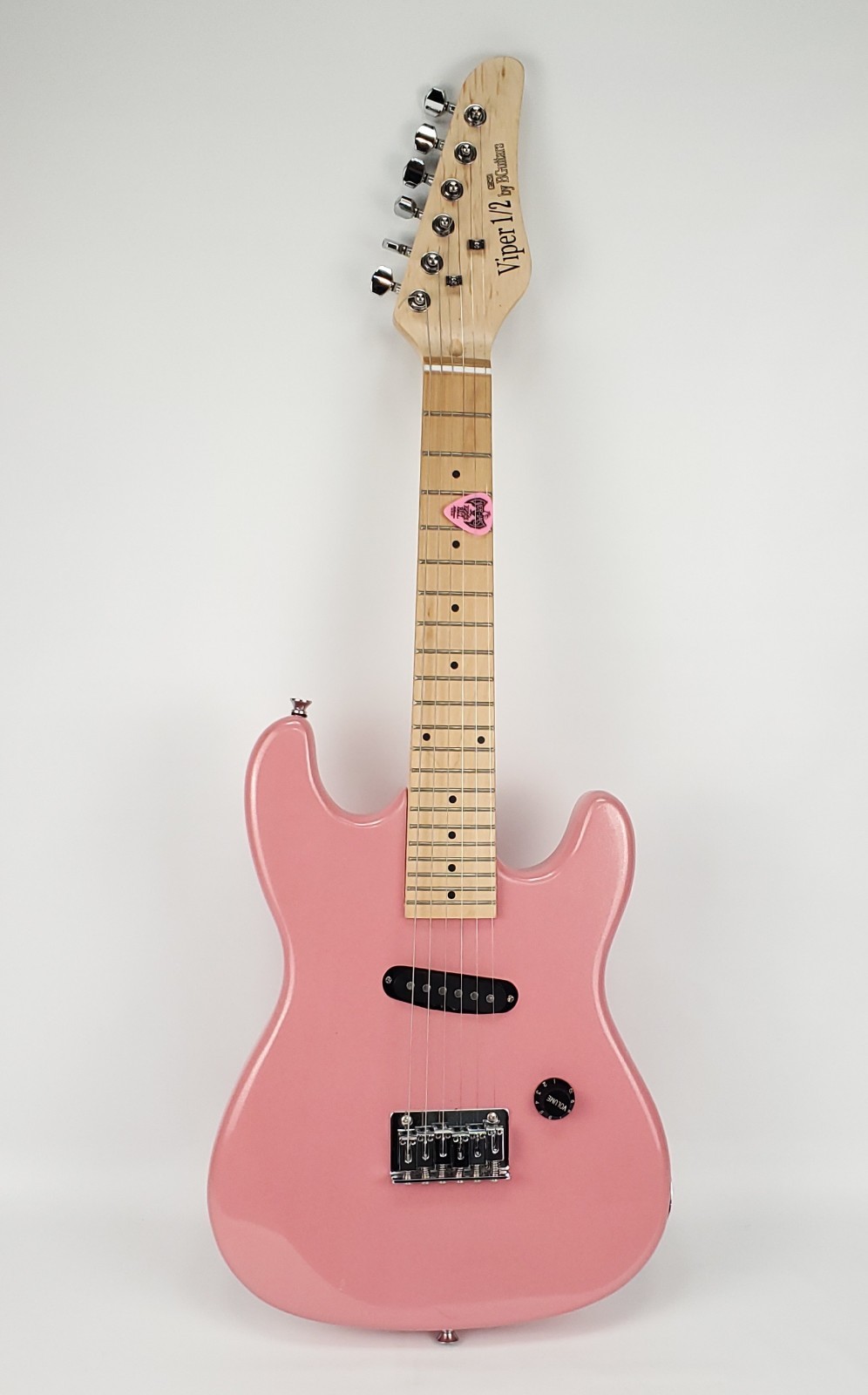 Viper 1/2 GE32-MPK Kids 32″ Half Size Electric Guitar Pink