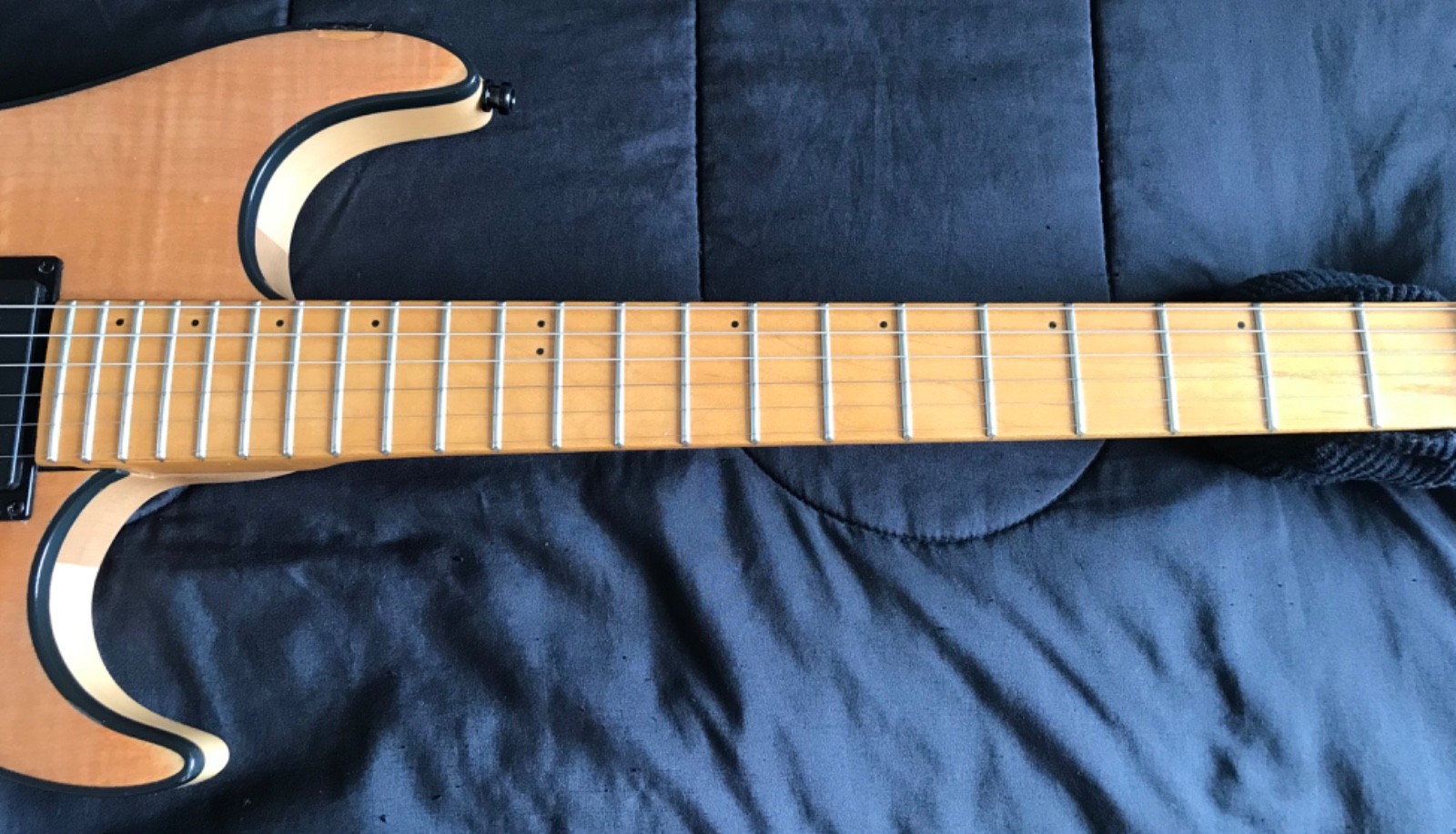 High-Performance Godin Redline III 2010 – Rarely Seen – Gorgeous Natural Maple F