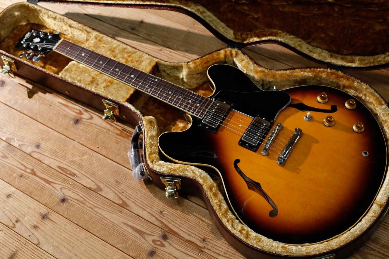 Orville Gibson ES-335 Dot Made in 1993 Sunburst Used