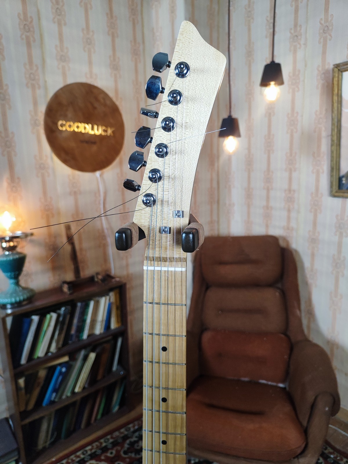 Ural 650 Style Electric Guitar Tremolo USSR Rare Deluxe