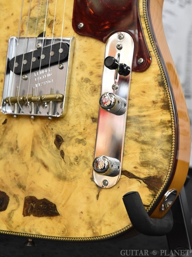 Fender Custom Shop Buckeye Burl Double Esquire Thinline 2022 Electric Guitar