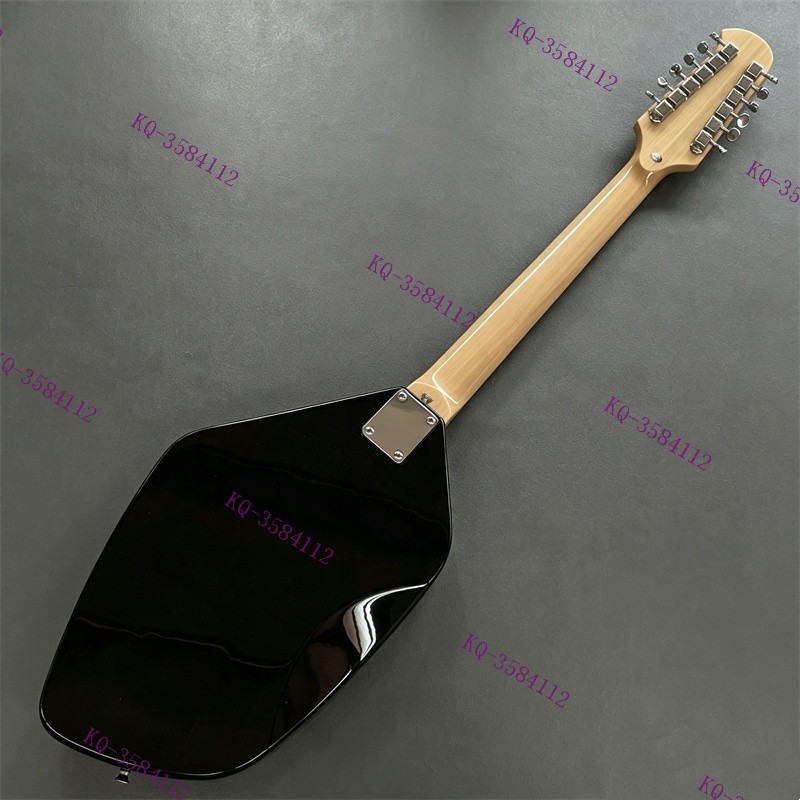 Solid Electric Guitar 12 String Stainless Rounded Fret SSS Pickups Free Shipping