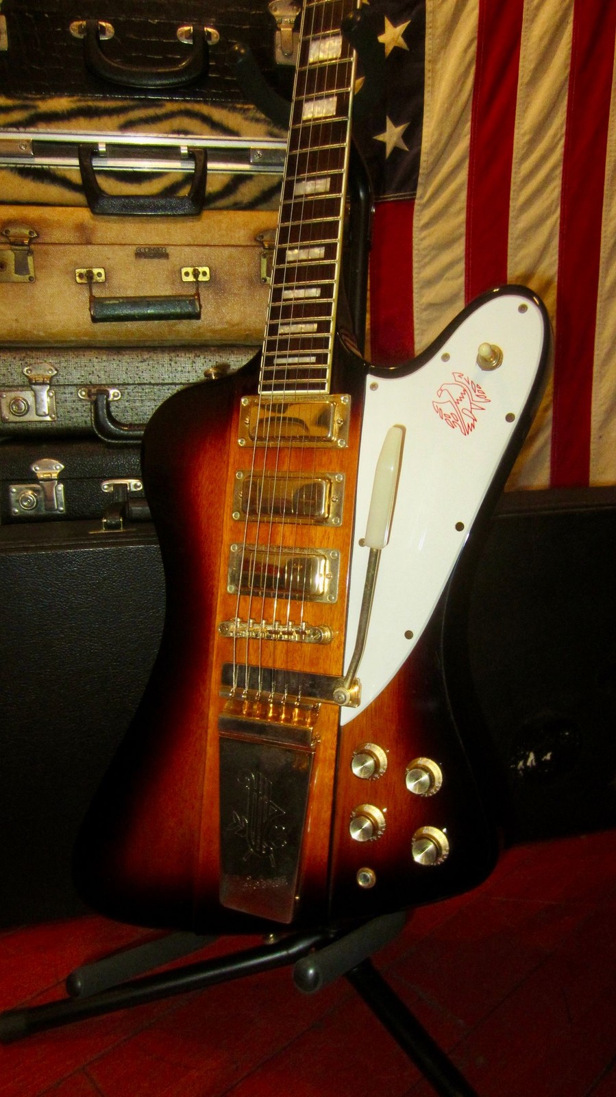 ~2005 Epiphone Firebird VII Sunburst w/ Original Case and Paperwork