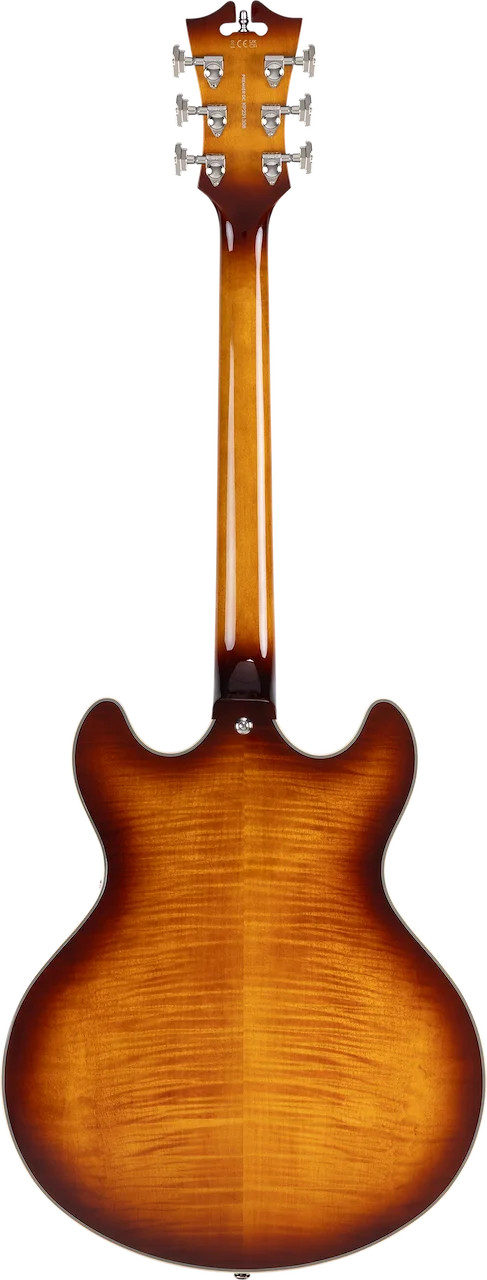 D’Angelico Premier DC Electric Guitar – Dark Iced Tea Burst