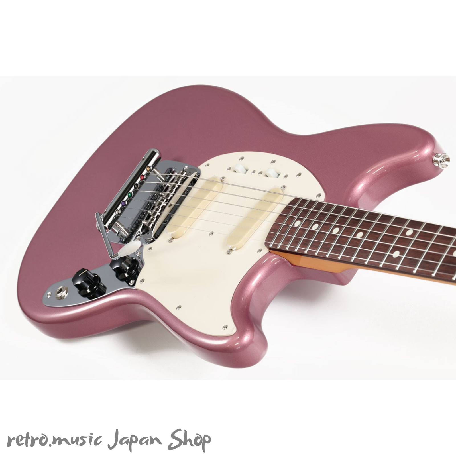 Fender Made In Japan FSR 2026 Traditional II 60s Mustang Burgundy Mist Metallic