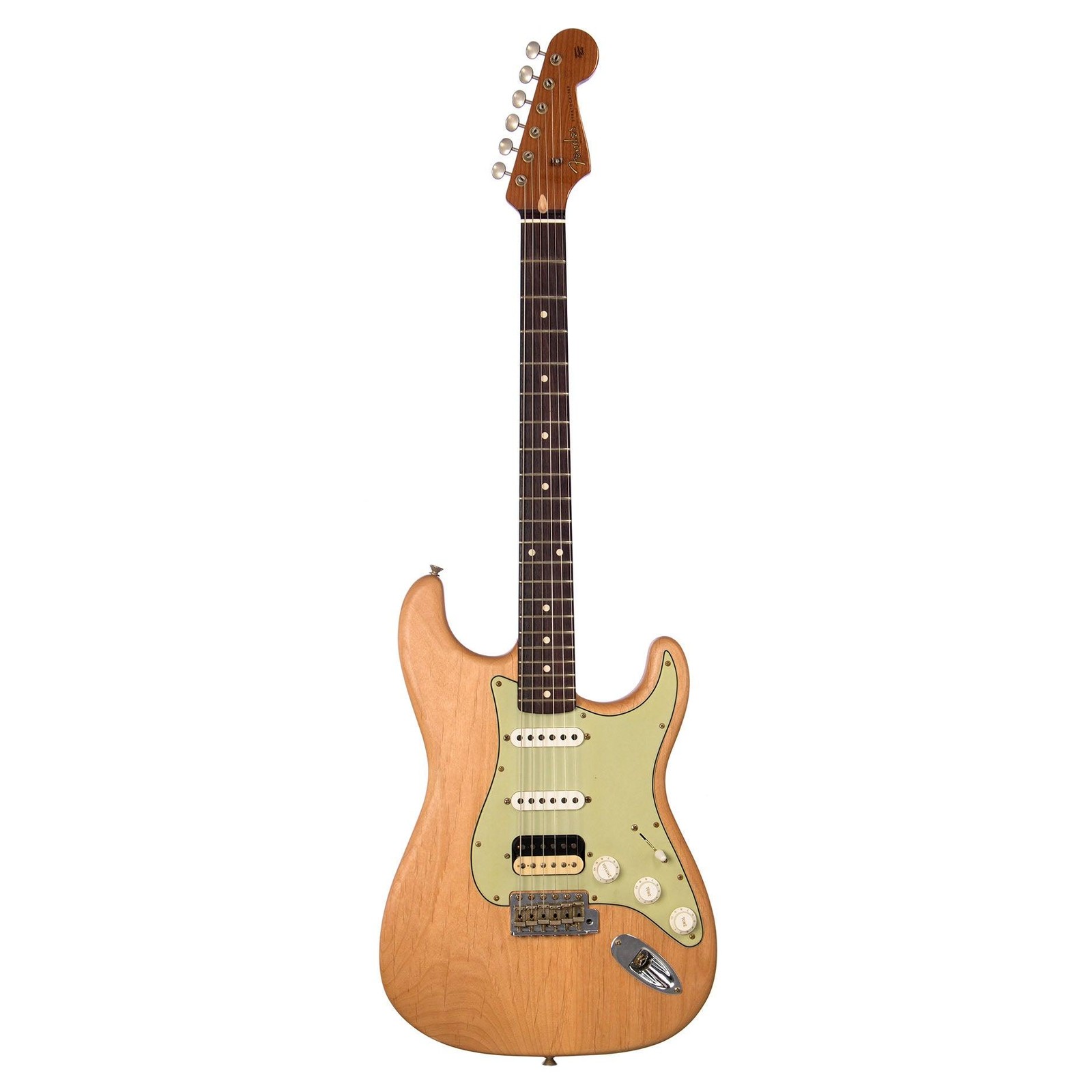 Fender Custom Shop MVP 1960 Stratocaster HSS NOS/Relic Hippie Natural Satin Oil