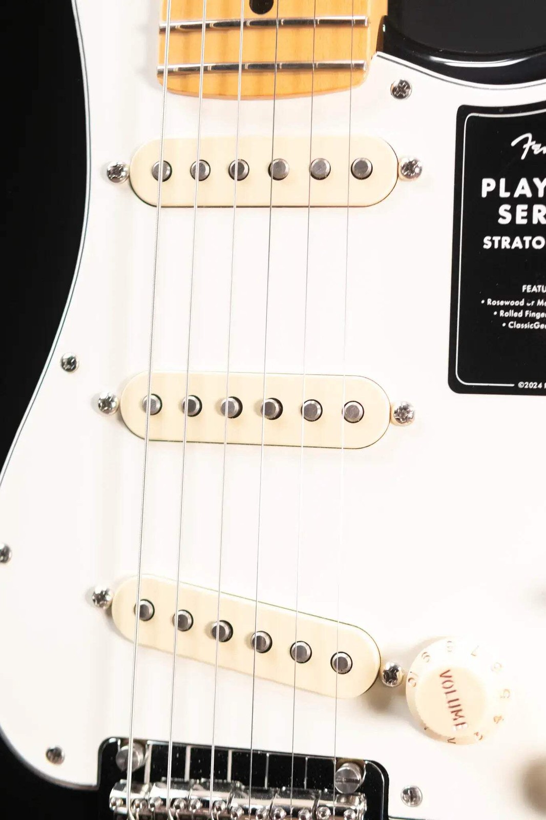 Fender Player II Stratocaster Electric Guitar – Black