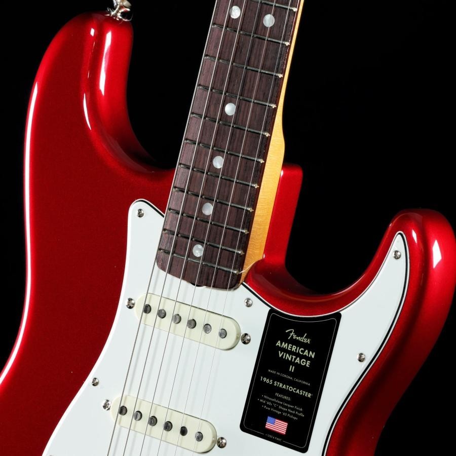 Fender / American Vintage II 1965 Stratocaster Round-Lam Candy Apple Red