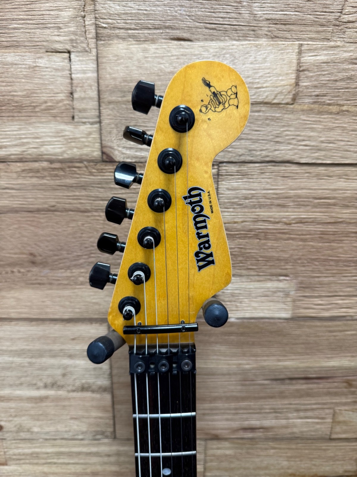 Warmoth Parts Strat Style Walnut HSH Guitar 1990’s Floyd Rose SD pickups w/HC