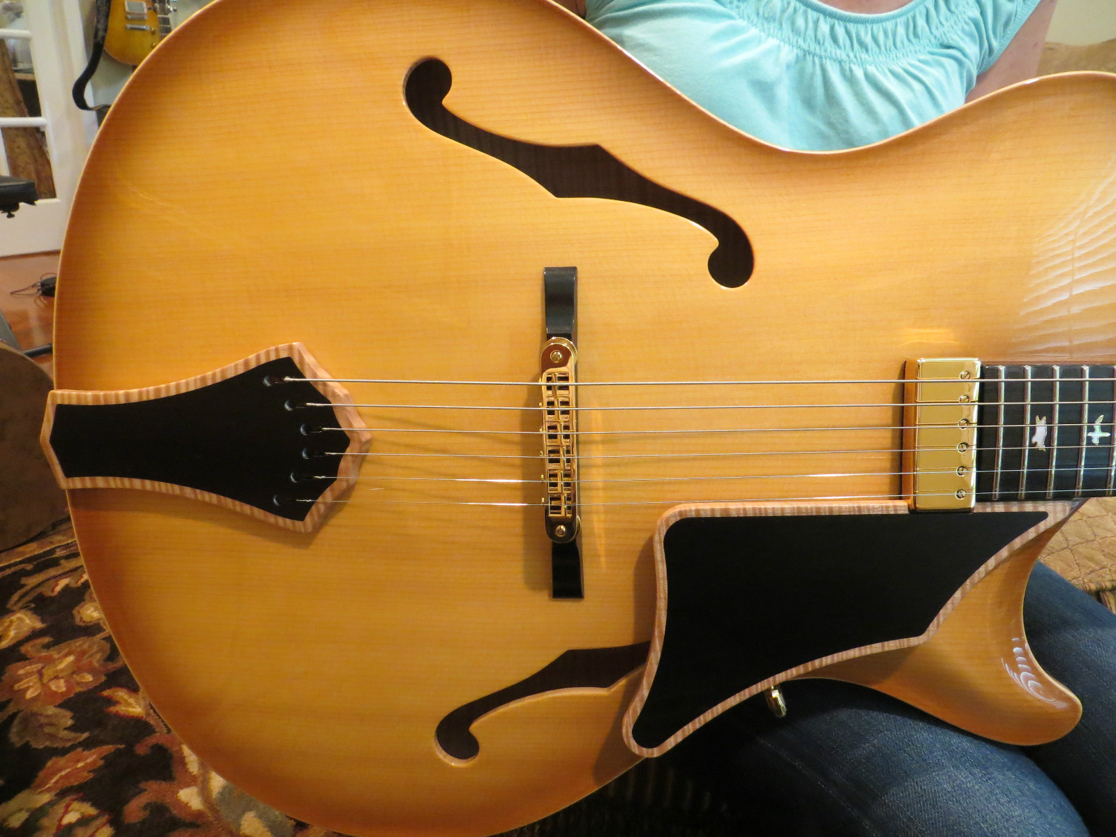 Prs Private Stock SC-J Archtop Semi Hollow Johnny Smith Float Bridge KNAGGS SCJ