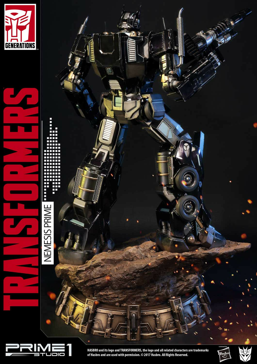 PRIME 1 STUDIO Transformers GENERATION NEMESIS OPTIMUS PREMIUM STATUE Figure