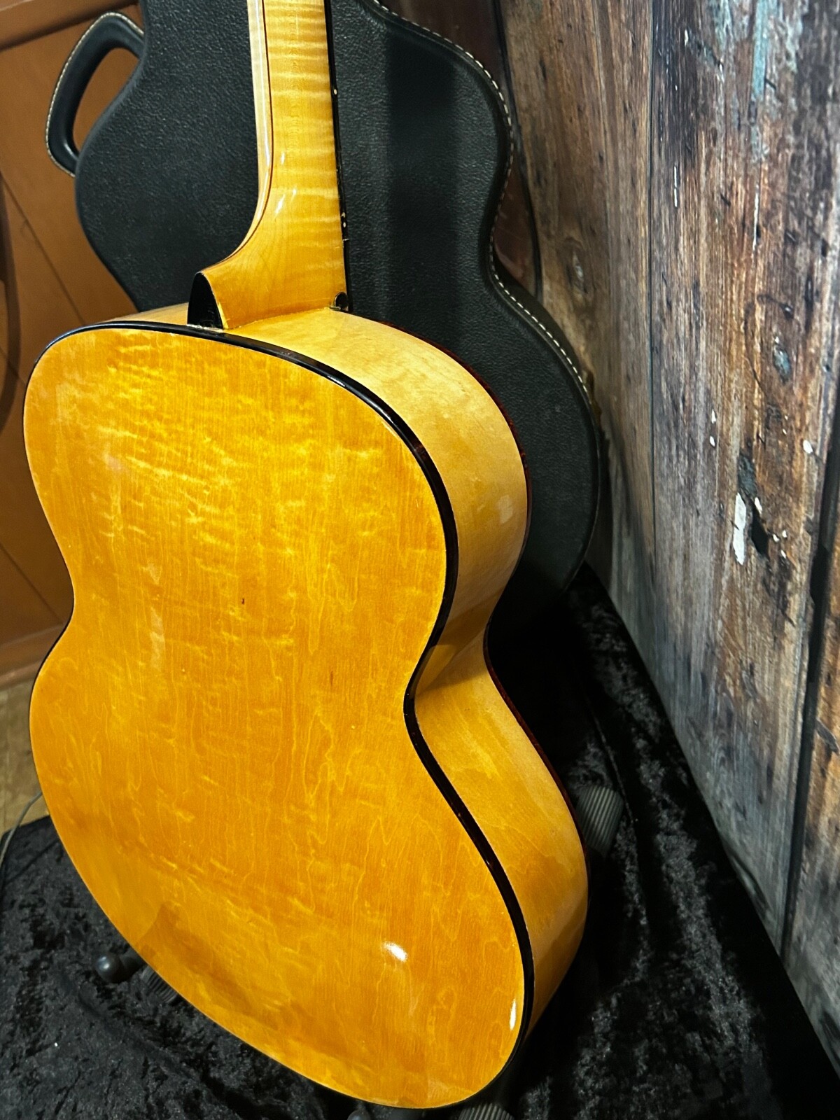 1943 Gretsch Synchromatic 160 Archtop Hollowbody Electric Guitar Blonde w/ Case
