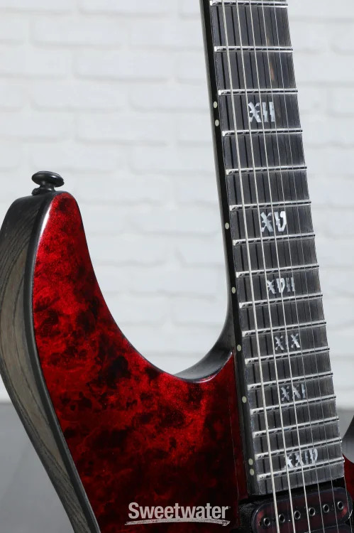 Schecter C-1 Apocalypse Electric Guitar – Red Reign
