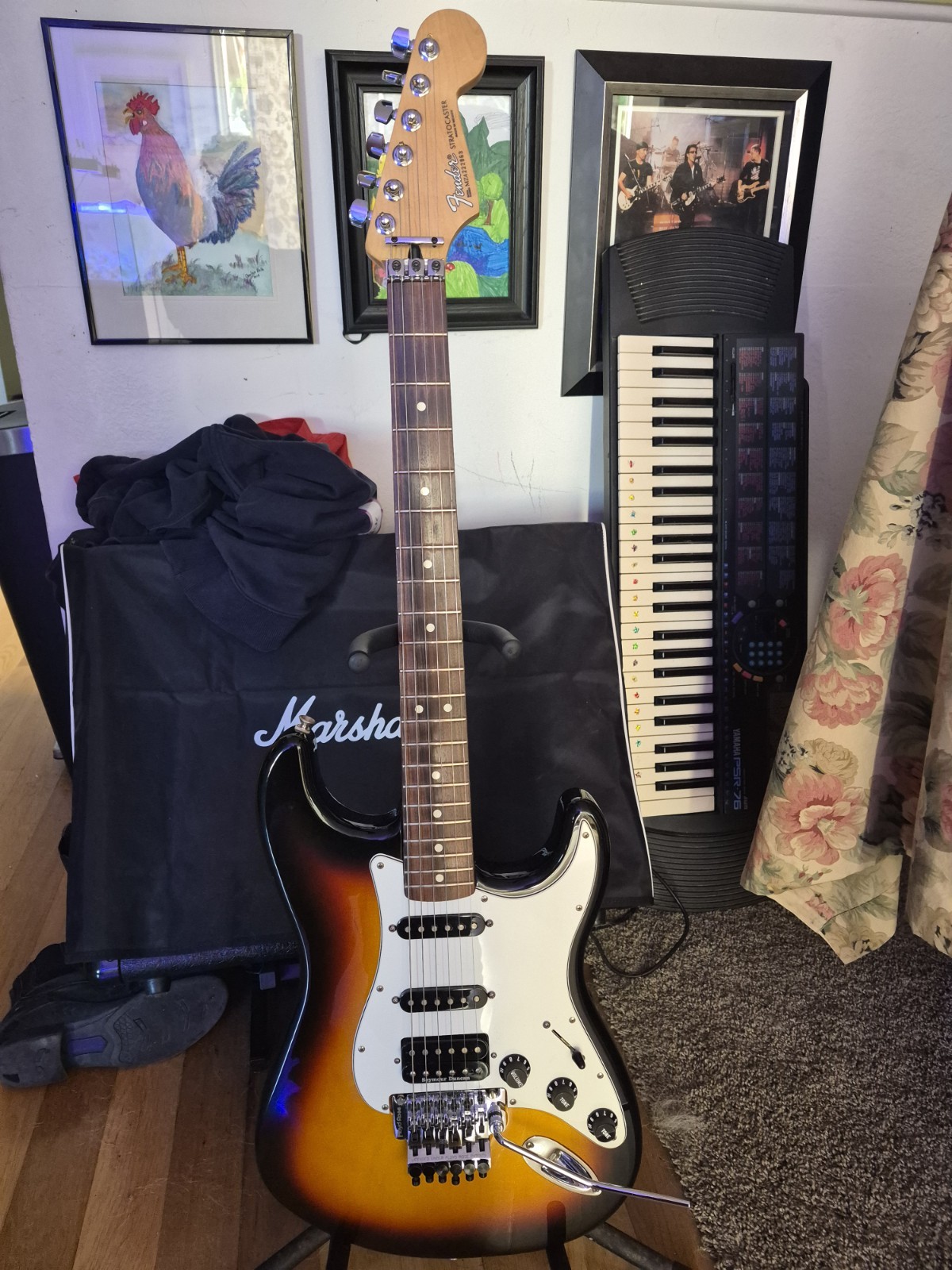 2005 Fender Player Stratocaster HSS Floyd Rose with Seymour Duncan