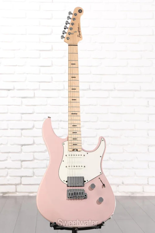 Yamaha PACS+12 Pacifica Standard Plus Electric Guitar – Ash Pink, Maple