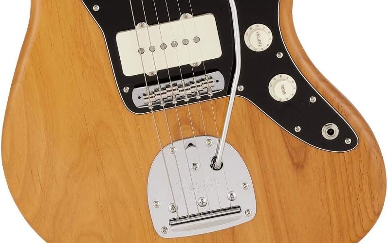 Fender Made in Japan Hybrid II Jazzmaster Maple Vintage Natural Guitar Brand NEW