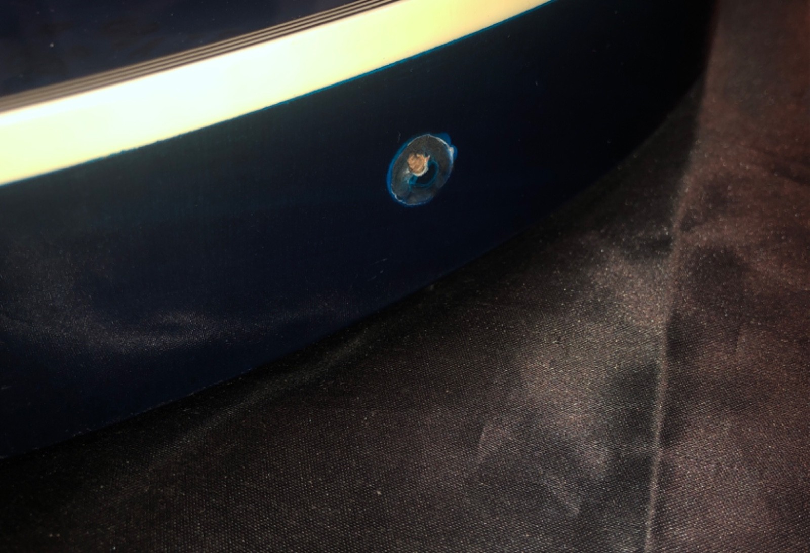 LP – Style-Type Electric Body / blue-fade – type finish