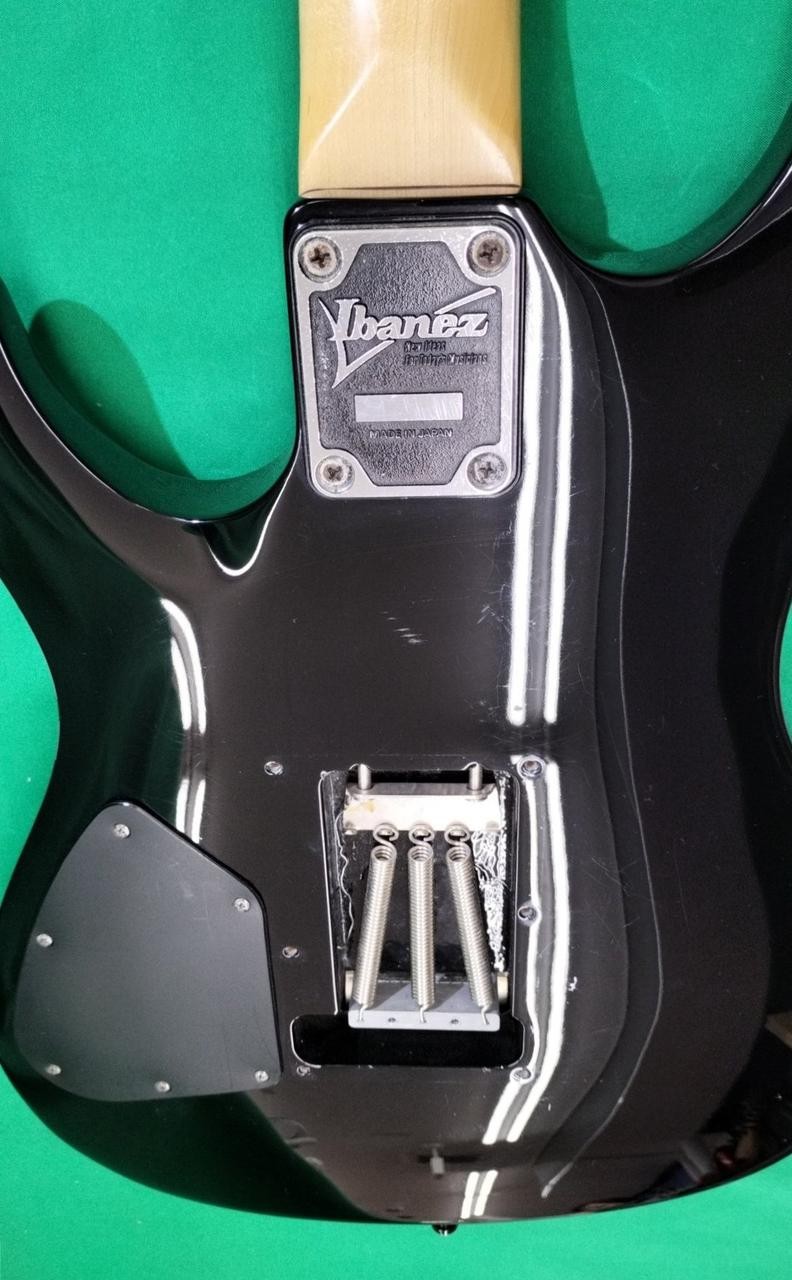 Ibanez 540S Black ST Type Solid Body Electric Guitar JPN USED