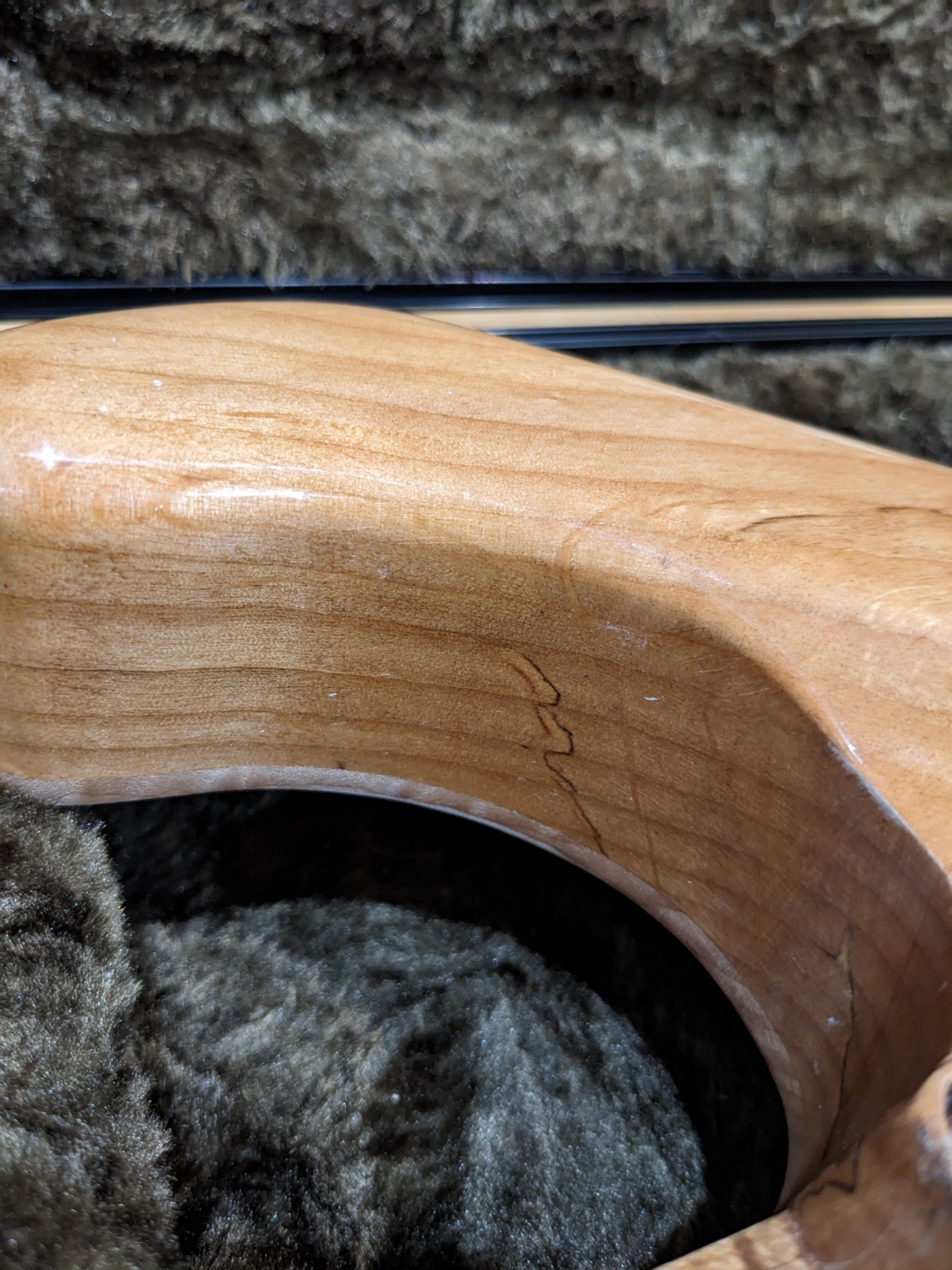 Nicholas Guitars Custom Strat – Seymour Duncan ’78 Humbuckers – Roasted Maple