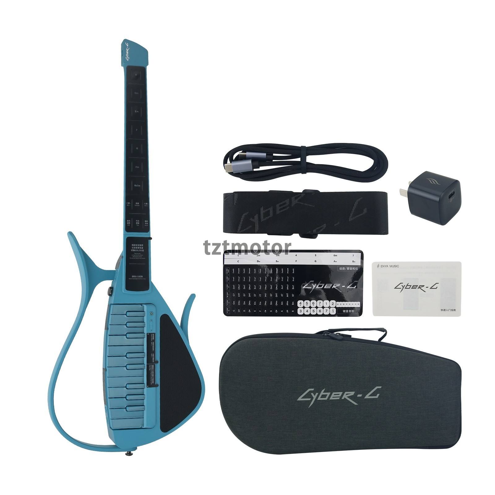 Cyber-G Multifunctional Electric Guitar Intelligent Stringless MIDI Guitar