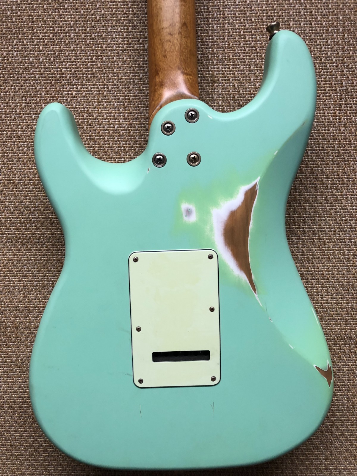 Jet Guitars Jet JS-400 SFG RLC S-Style, Relic Poplar Body, Roasted Maple Neck