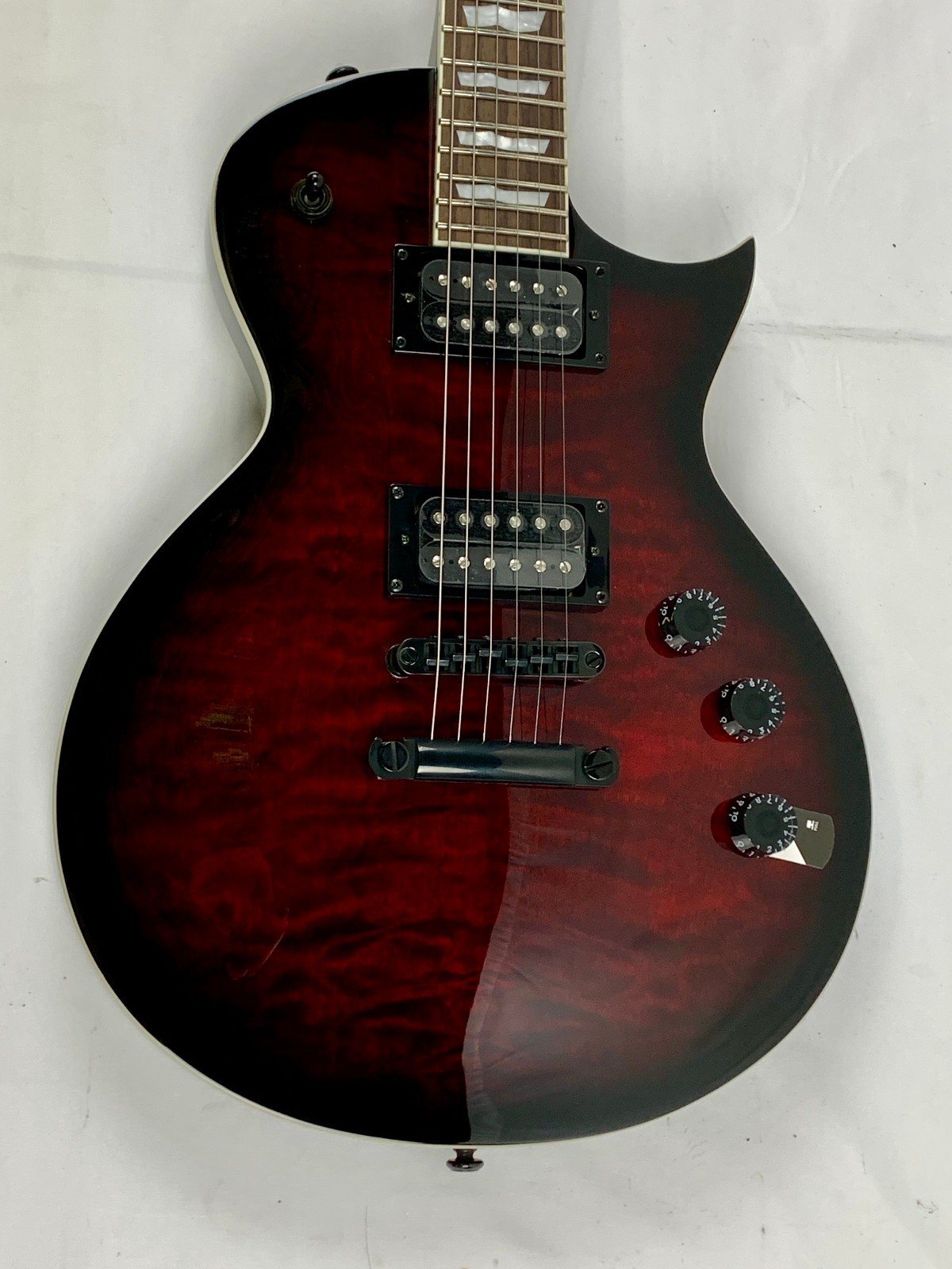 ESP LTD EC-256QM Electric Guitar See Thru Black Cherry Sunburst B-Stock EC256QM