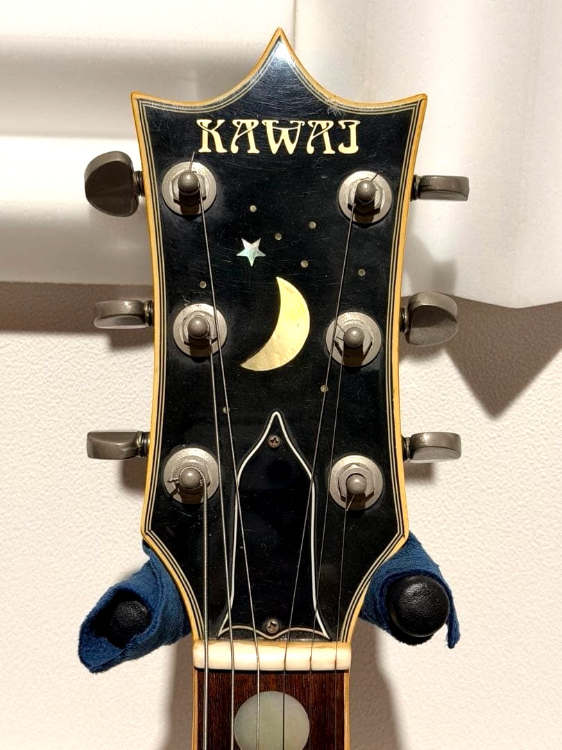 KAWAI MOONSAULT Sunburst CosmoMS-1000 1980’s Electric Guitar From Japan