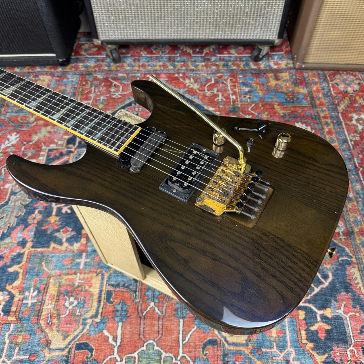 Grover Jackson Soloist SL.I-190 Transparent Metallic Blue Floyd – 1996