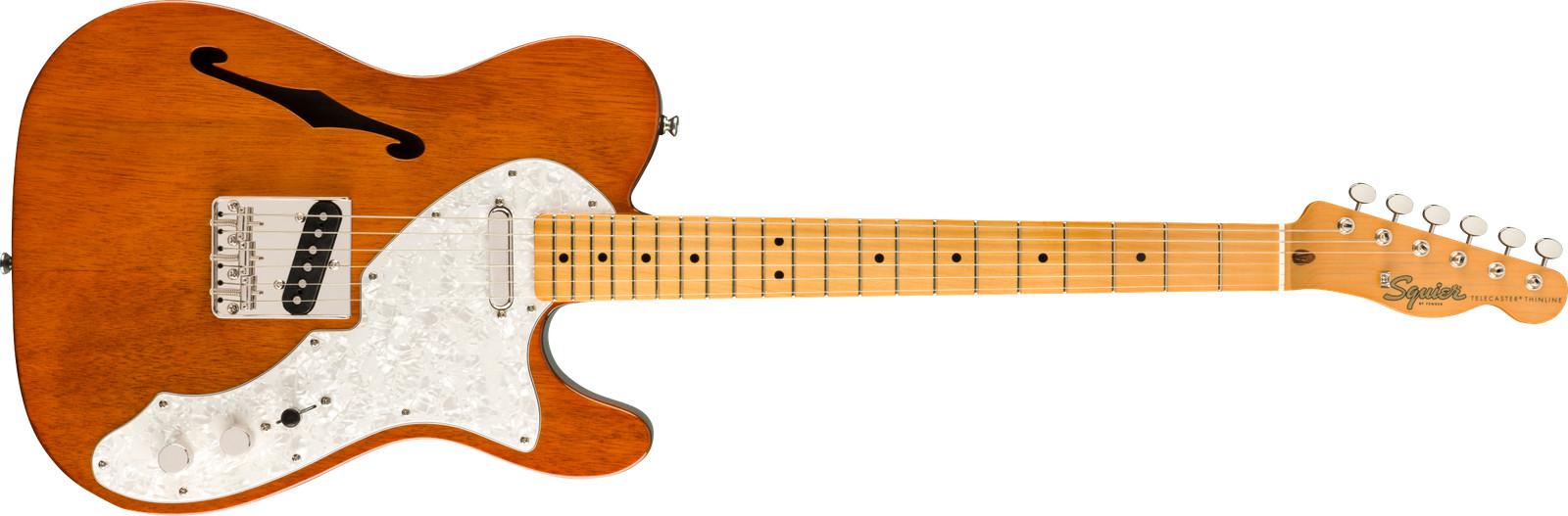 Fender Squier Classic Vibe 60’s Telecaster Thinline Electric Guitar Natural