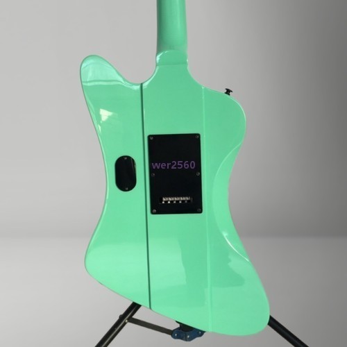 Green Robbin Crosby Electric Guitar open pickup FR Bridge Black part 25.5″