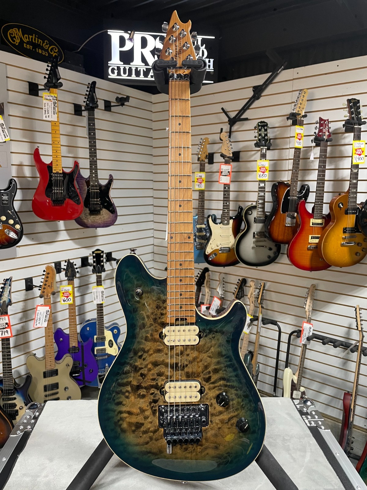Wolfgang Special QM Electric Guitar – Indigo Burst #72M GET PLEK’D!