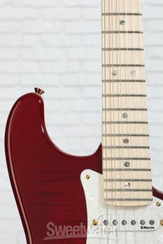 Fender Richie Kotzen Stratocaster Electric Guitar – Transparent Red Burst