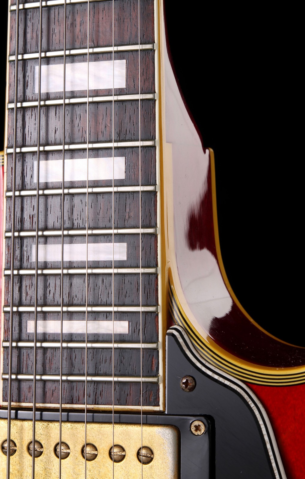 Burny RLC-60 Les Paul Custom MIJ Cherry Sunburst Early 80s