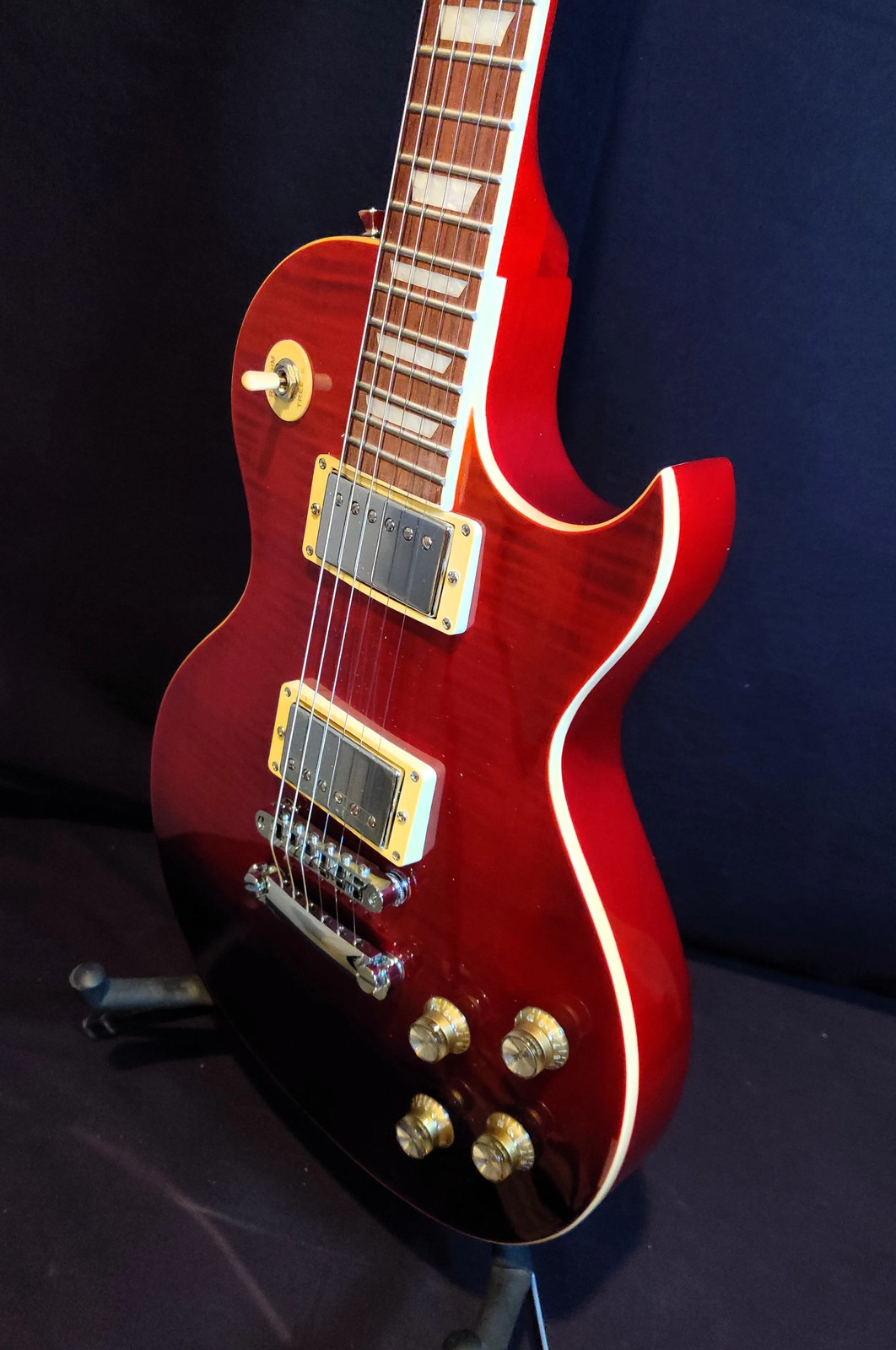 Leo Jaymz Classic Single Cut/Red Cherry/Black Fade/Free Shipping