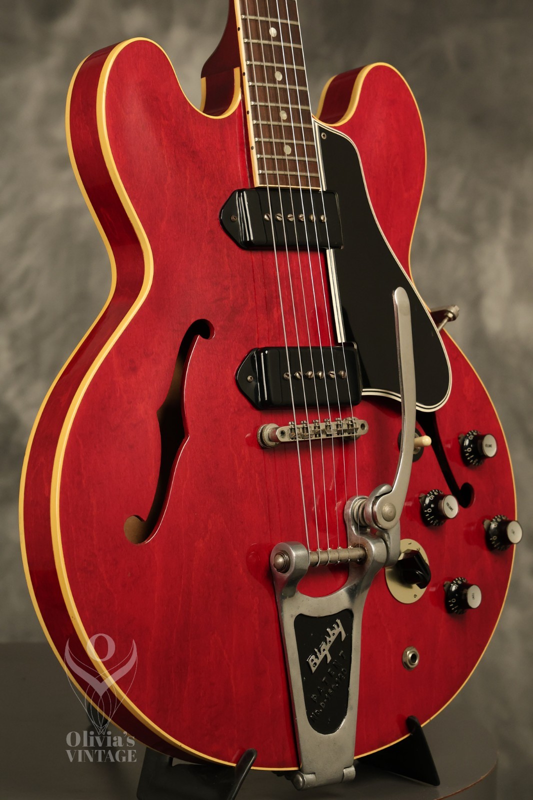 1961 Gibson ES-330 Cherry RARE original STEREO Varitone