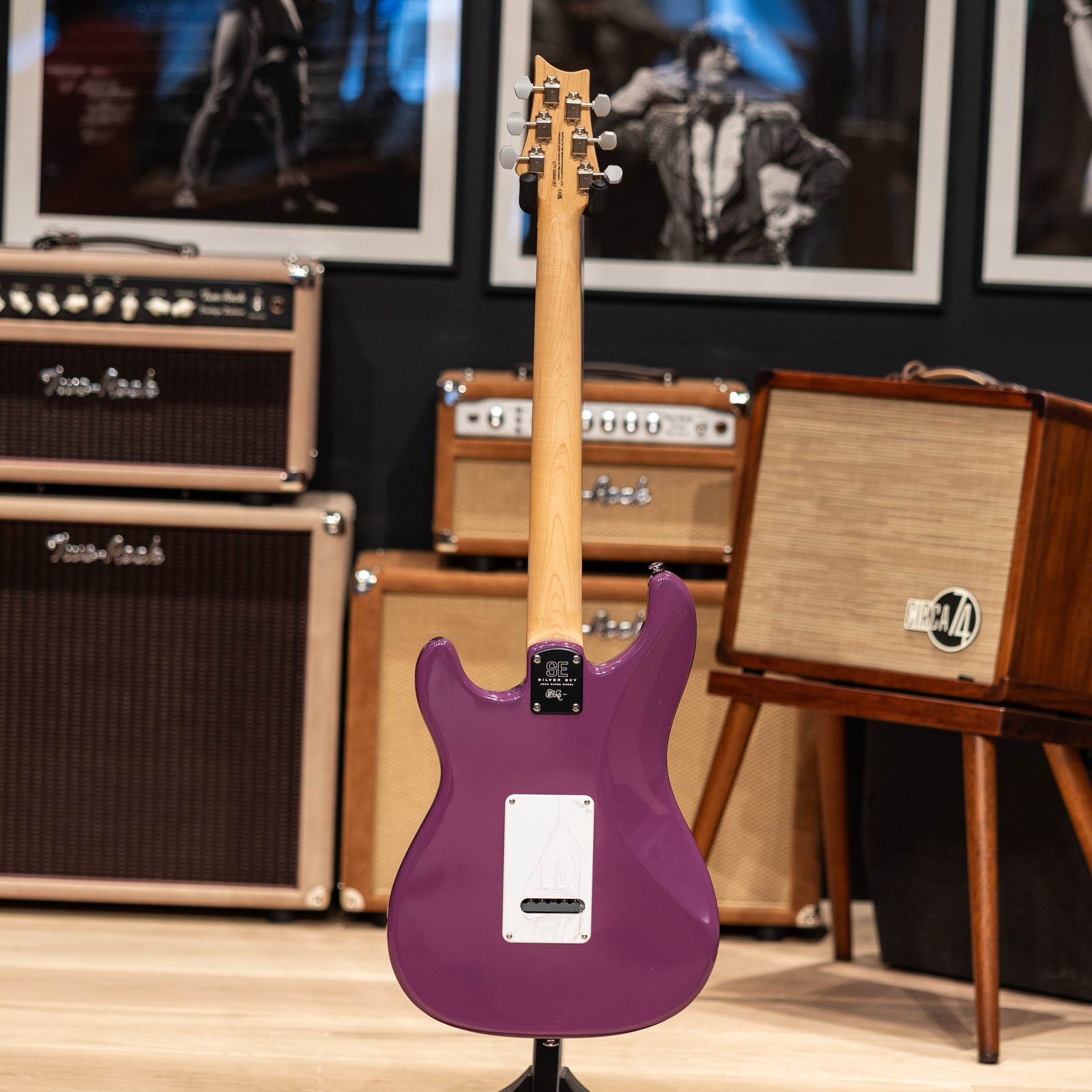 PRS SE Silver Sky – Summit Purple