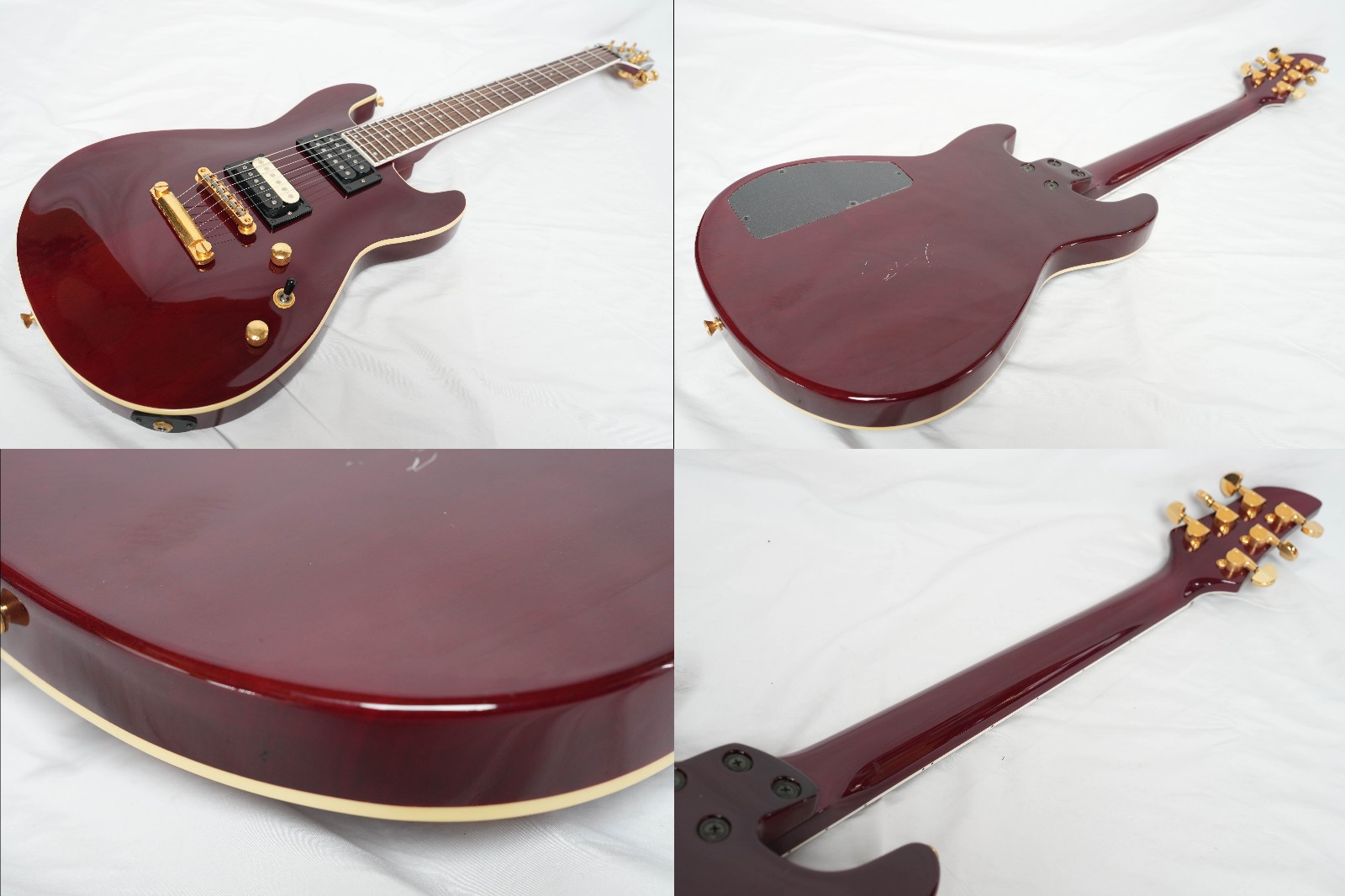 FERNANDES APG-55 Wine Red Good condition