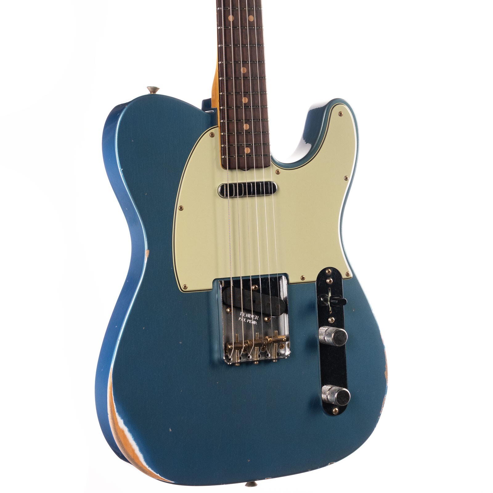 Fender Custom Shop 1963 Telecaster Relic Aged Lake Placid Blue (559)