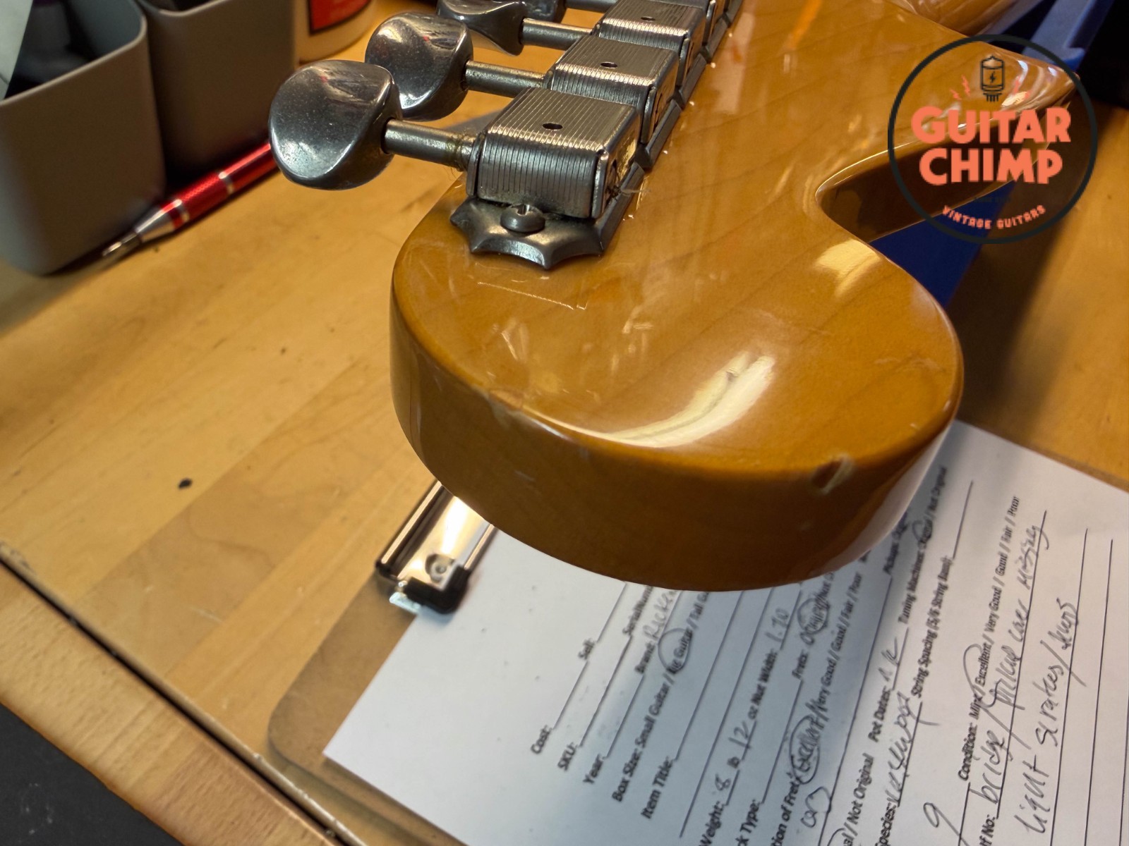 1999 Fender Japan CIJ JM66-80 ’62 Vintage Reissue Jazzmaster Blonde Ash HSC