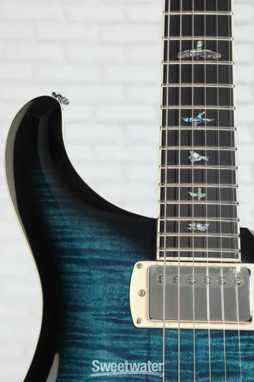 PRS SE Hollowbody II Piezo Electric Guitar – Peacock Blue