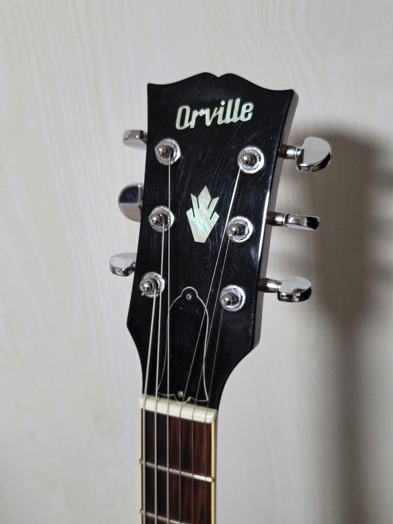 Electric Guitar Orville ES-335 Semi-Hollow Vintage Sunburst Made in Japan