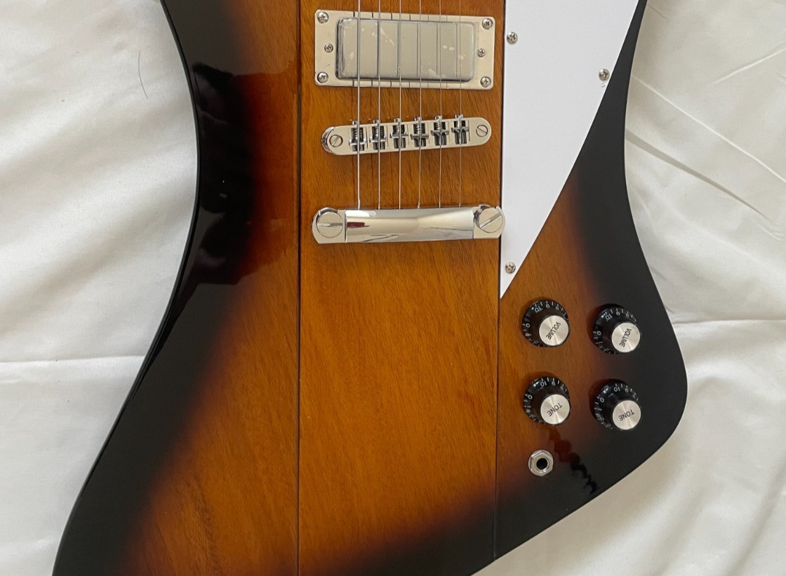 2 Pickups Electric Guitar Vintage Sunburst Rosewood Fingerboard