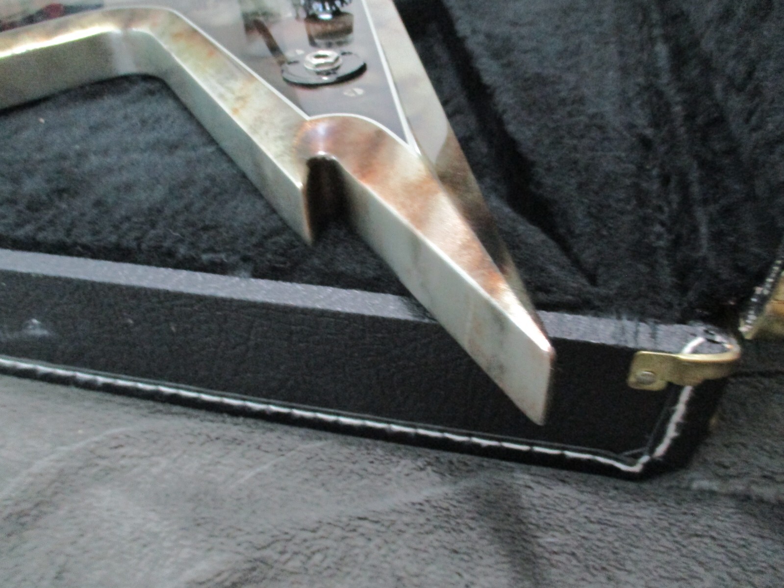 Dean USA Rust Razorback guitar from Dean’s custom shop