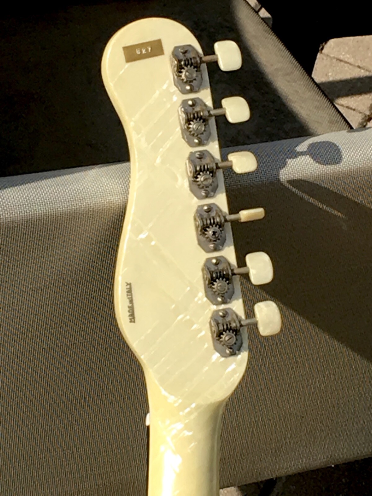 1964 Noble Grand Deluxe Sparkle Guitar by Crucianelli of Italy its magnificent