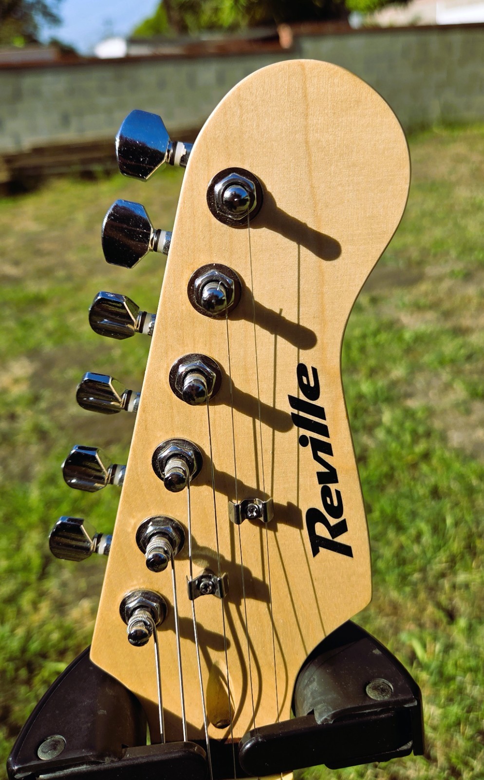 Reville Offset Jazzmaster-Style Guitar w P90 UPGRADED Lindy Fralin Mini Humbuckr