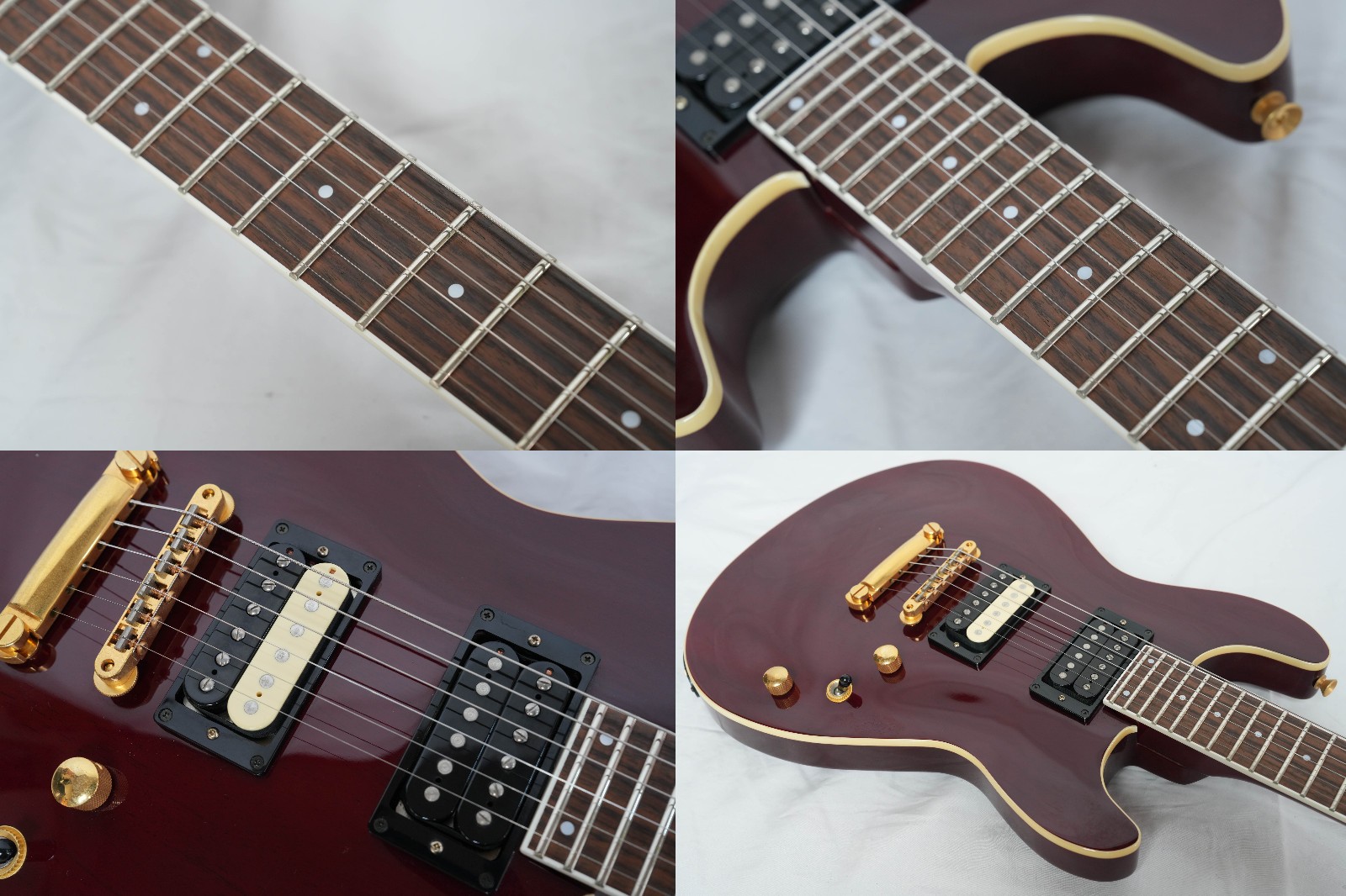 FERNANDES APG-55 Wine Red Good condition