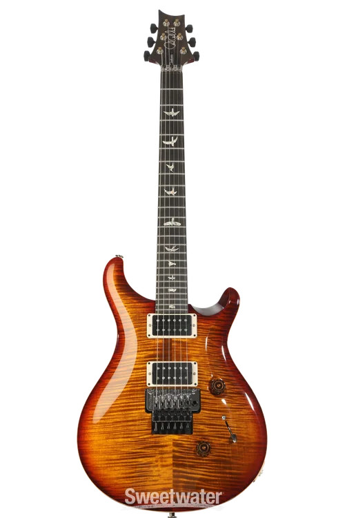 PRS Custom 24 “Floyd” 10-Top Electric Guitar – Dark Cherry Sunburst